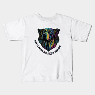 dog owner Kids T-Shirt